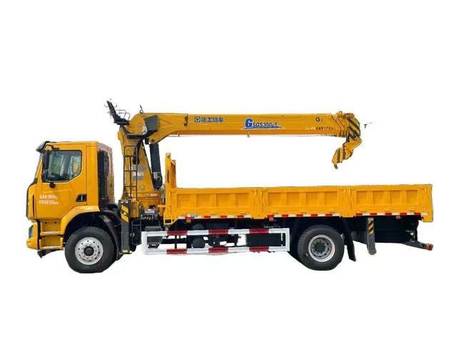 Second-hand XCMG 12-ton 5-section Truck-mounted Crane high quality